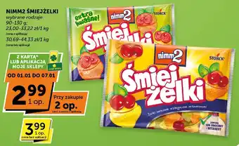 Żelki owocowe Nimm2 Śmiejżelki wybrane rodzaje