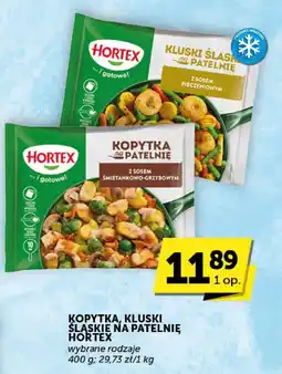 Groszek Kopytka, kluski śląskie na patelnię Hortex wybrane rodzaje oferta