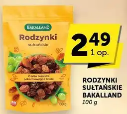 Euro Sklep Rodzynki sułtańskie Bakalland oferta