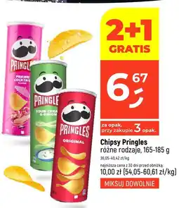 Dealz Chipsy Pringles różne rodzaje, 165-185 g oferta