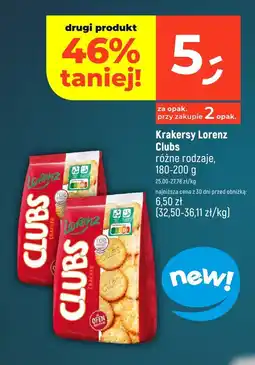 Dealz Krakersy Lorenz Clubs różne rodzaje oferta