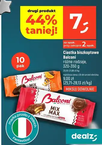 Ciastka biszkoptowe Balconi Mix różne rodzaje