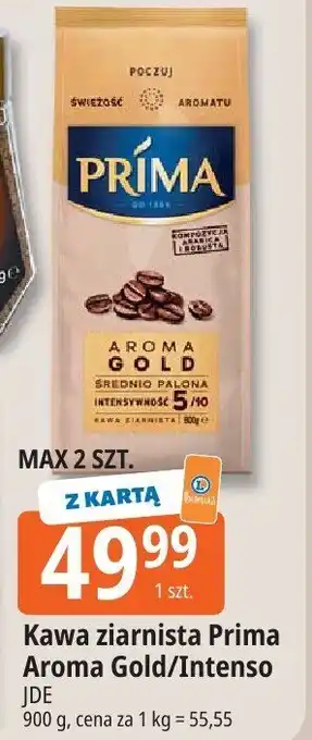 Kawa ziarnista Prima Aroma Gold/Intenso