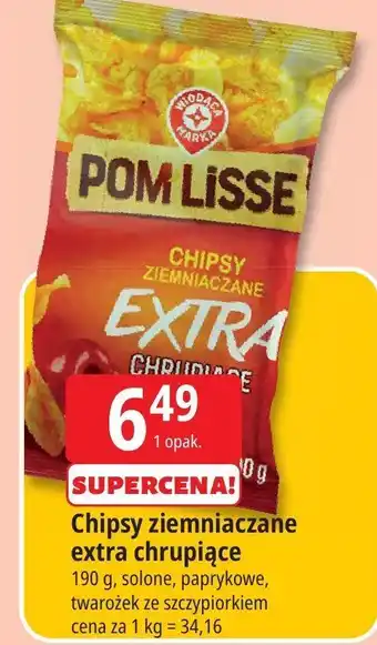 Chipsy ziemniaczane extra chrupiące Pom Lisse