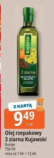 E.Leclerc Olej rzepakowy 3 ziarna Kujawski oferta