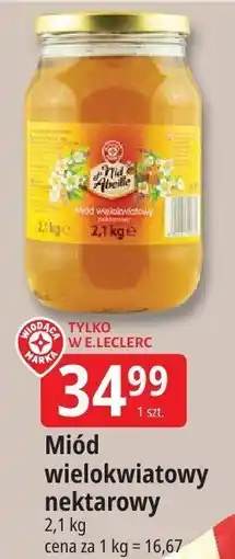 E.Leclerc Miód wielokwiatowy nektarowy Miód z Kwiecia oferta