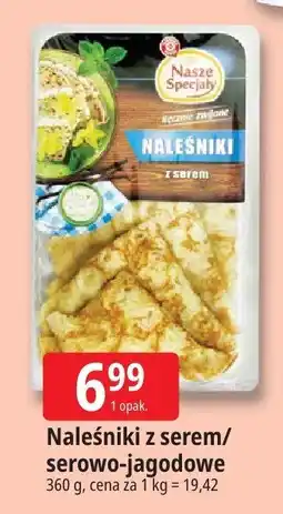 E.Leclerc Naleśniki z serem/serowo-jagodowe oferta