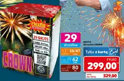 Kaufland Fajerwerki wyrzutnia Hestia oferta