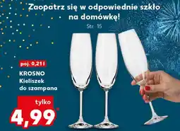 Kaufland Kieliszek do szampana Krosno oferta