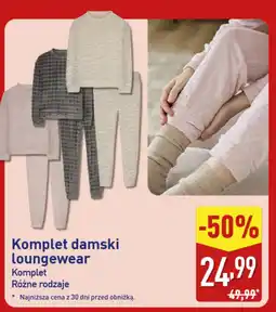 ALDI Komplet damski loungewear oferta