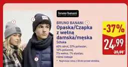 ALDI BRUNO BANANI Opaska/Czapka z wełną damska/męska oferta