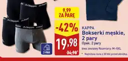 ALDI KAPPA Bokserki męskie, 2 pary oferta
