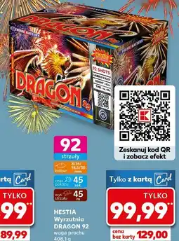 Kaufland HESTIA Wyrzutnia DRAGON 92 oferta