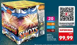 Kaufland HESTIA Wyrzutnia SHOTS OF DESTRUCTION oferta