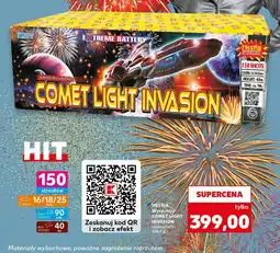 Kaufland Comet Light Invasion (Hestia) Extreme Battery - 150 shots oferta