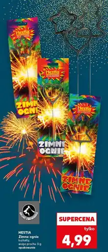 Kaufland HESTIA Zimne ognie (kształty, waga prochu 3 g) oferta