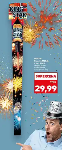 Kaufland HESTIA Rakieta MEGA KING STAR oferta