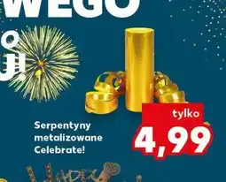 Kaufland Serpentyny metalizowane Celebrate! oferta