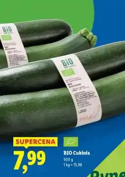 Lidl BIO Cukinia oferta