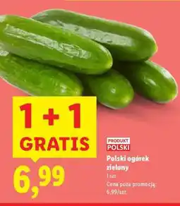 Lidl Polski ogórek zielony oferta