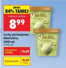 Biedronka Lody Marletto Cookie Dough oferta