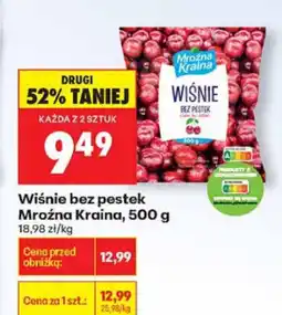 Biedronka Wiśnie bez pestek mrożone 500 g oferta