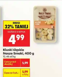 Biedronka Kluski śląskie 400 g oferta