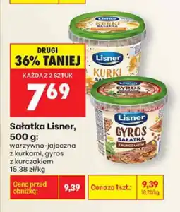 Biedronka Sałatka warzywno-jajeczna z kurkami oferta