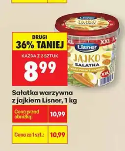 Biedronka Sałatka warzywna z jajkiem 1 kg oferta