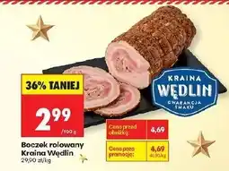 Biedronka Boczek rolowany oferta
