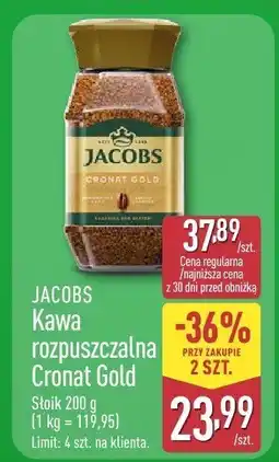 ALDI Kawa rozpuszczalna Jacobs Cronat Gold 200 g oferta