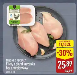 ALDI Filety z piersi kurczaka bez antybiotyków Mięsne Specjały oferta