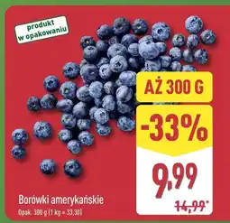 ALDI Borówki amerykańskie oferta