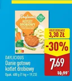 ALDI Kotlet drobiowy Daylicious Danie gotowe kotlet drobiowy oferta