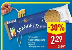ALDI Makaron spaghetti CUCINA NOBILE oferta