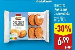 ALDI Ciastka Biscotto Kokosanki z czekoladą oferta