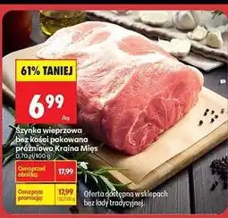 Biedronka Szynka wieprzowa bez kości oferta