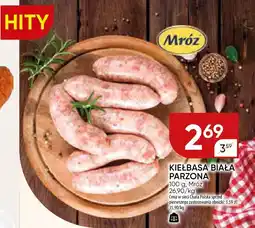 Chata Polska Kiełbasa biała parzona 100 g, Mróz oferta