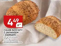 Chata Polska Chleb złocisty z zakwasem i ziarnami La Lorraine oferta