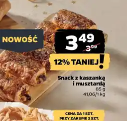Netto Snack z kaszanką i musztardą oferta
