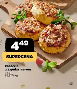 Netto Focaccia z szynką i serem oferta