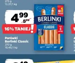 Netto Berlinki Parówki oferta
