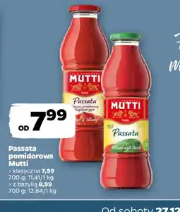 Netto Mutti Passata pomidorowa oferta