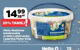 Netto Fisher King Filety śledziowe kołobrzeskie oferta
