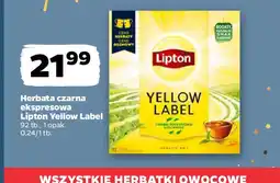 Netto Lipton Herbata Yellow Label oferta