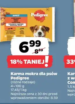 Netto Pedigree Karma mokra dla psów oferta