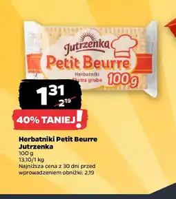 Netto Jutrzenka Herbatniki Petit Beurre oferta