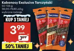 Delikatesy Centrum Kabanosy Kabanosy Exclusive Tarczyński oferta