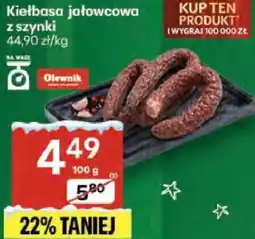 Delikatesy Centrum Kiełbasa jałowcowa z szynki oferta