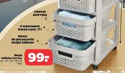 Netto Regał Infinity Curver oferta